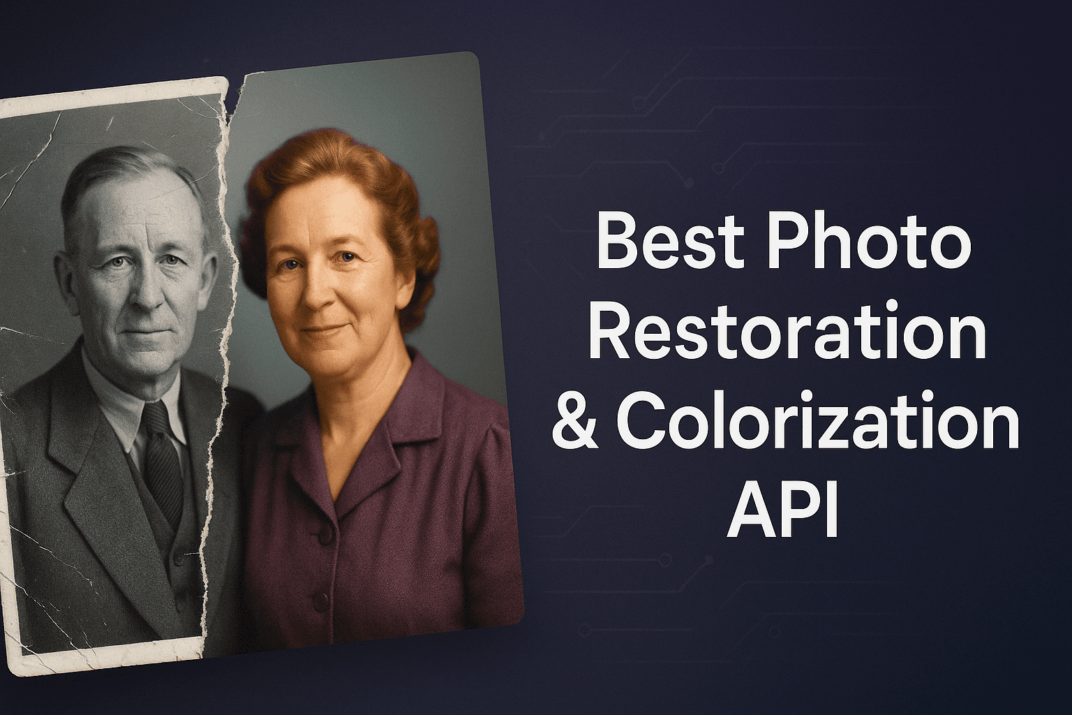 Best Photo Restoration & Colorization API - Buy API Today